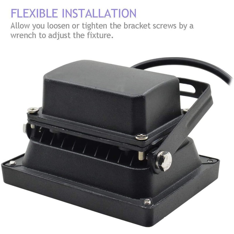 GLW Led Flood Light 2 Pack 10W 12V Ac or