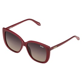 Quay Women's Ever After Sunglasses, brown/smoke taupe polarized