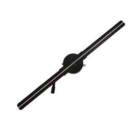 WANTHER Ventilador de holograma 3D, proyector holográfico WiFi con video de biblioteca 700, visualización holográfica animada para tiendas de negocios, tiendas, día festivo (16.5 pulgadas (APP+WiFi))