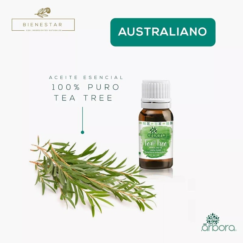 Arbora Kit Aromaterapia Lavanda + Tea Tree 100%puros Y Certificados