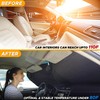 EcoNour - Parasol plegable para parabrisas de coche | Protector