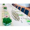 Table Decoration Table Decoration Golden 50th Wedding Table Stand Recyclable