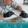 Soldering Iron Kit with Digital Display, 60 Watt Soldering Station,