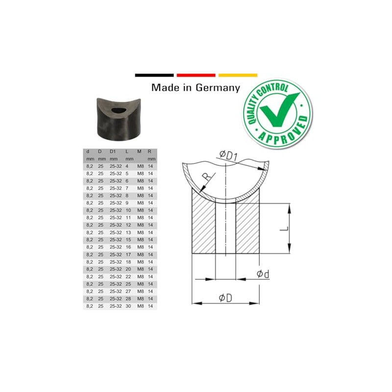 cyclingcolors 10 x spacer sleeves spacers plastic M8 screw round