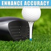 CHAMPKEY Original Plastic Golf Tees 100 Pack | 85 Driver