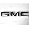 Auto GMC 2PCS Set Front Rear White Black GMC Emblems