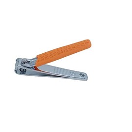 Brushman Nail Cutter Nail Clipper Sharp Fingernail Clippers Toenail Clippers Stainless Steel Sturdy Nail Trimmer for Men and Women (Big Orange)