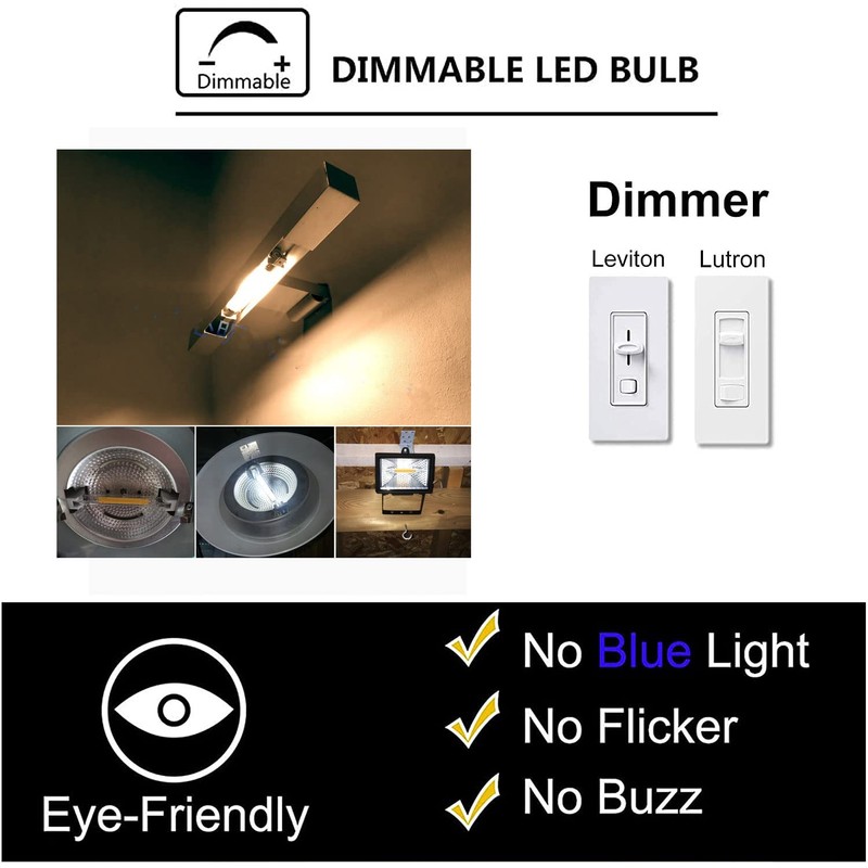 Edearkar R7S 78mm LED Bulb 10W Double Ended LED Dimmable