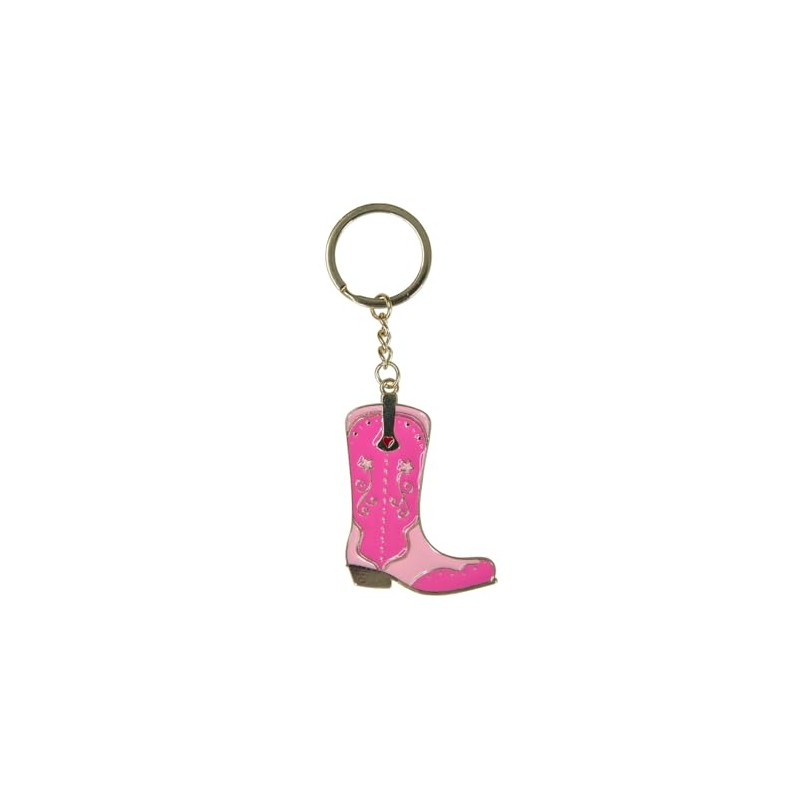 Sass & Belle Cowboy Boot Enamel Keyring