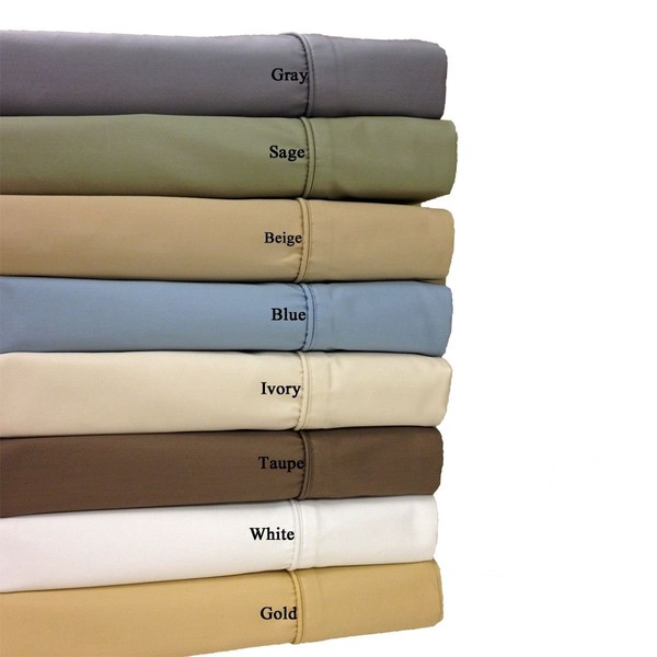 Royal Hotel 650-Thread-Count Bed Sheets - Wrinkle Free Sheets -