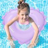 Baby Swimming Float, Heart Shaped Pool Inflatable Baby Float Baby