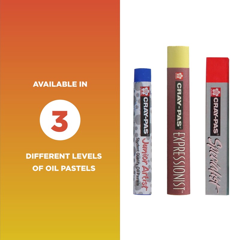 SAKURA Cray-Pas Junior Artist Oil Pastel Set - Soft Oil