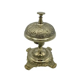 Solid Brass Victorian Style Service Desk Bell