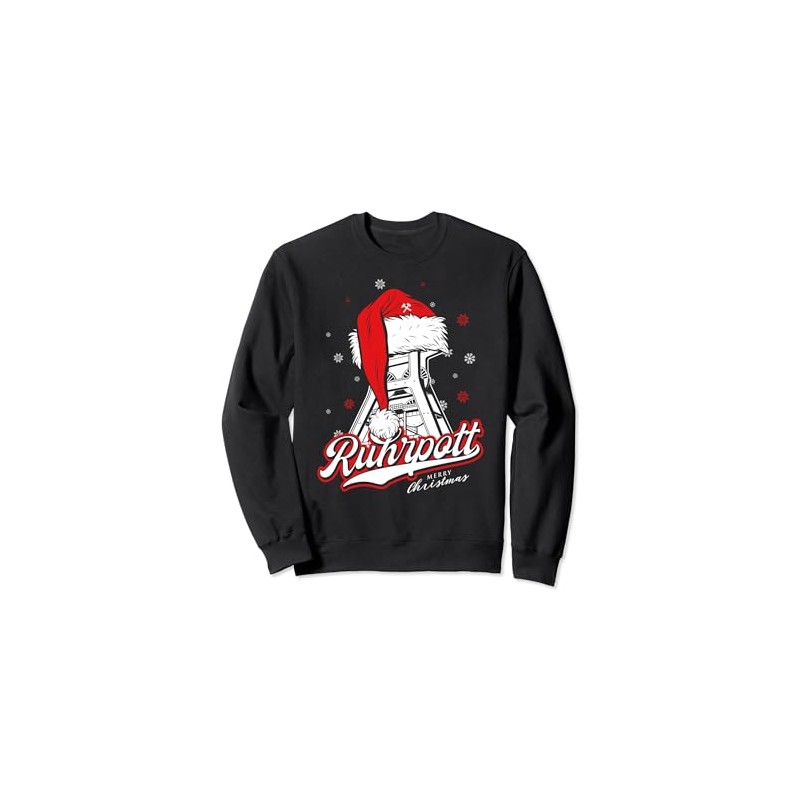 Ruhrpott Merry Christmas Sweatshirt, black