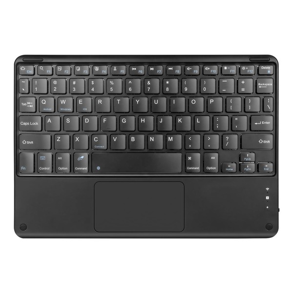 Rebecco Bluetooth Keyboard with Touchpad, Wireless Keyboard, Rechargeable, Thin, Wireless