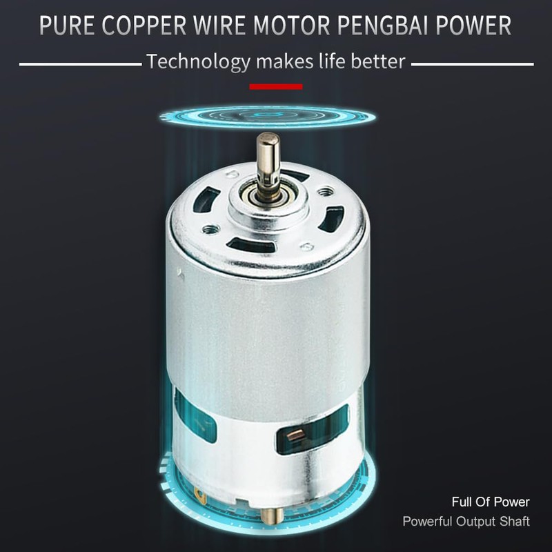 ChgImposs 2PCS 775 DC Motor 12-24V 12000RPM Large Torque Micro