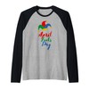 April Fools Day Gift Raglan Baseball Tee