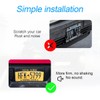 CGEAMDY Anti Theft Number Plate Screws Set, Security Screws for
