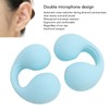 Open Ear Bone Conduction Headphones, Bluetooth 5.3 Noise Reduction Touch
