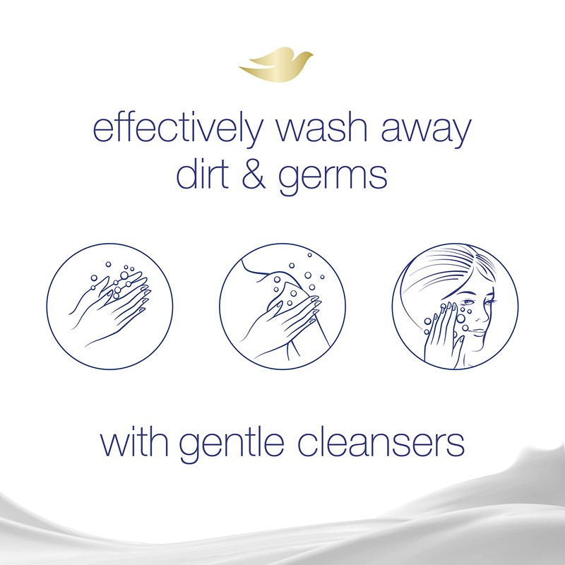 Dove Beauty Bar Gentle Skin Cleanser Moisturizing for Gentle Soft