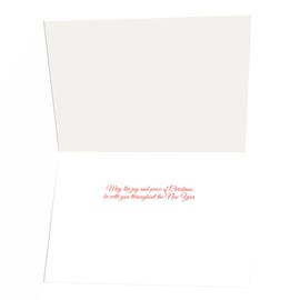 Stonehouse Collection - Moon Over San Francisco Golden Gate Bridge Christmas Card - 18 Boxed California Cards & Envelopes (Standard)