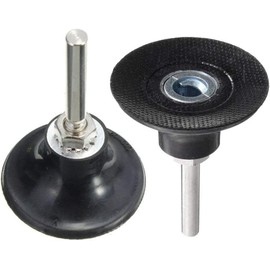 Bestgle 2 Pcs Roll Lock Sanding Disc Pad Holder Polishing Mandrel Quick Change Die Grinder Accessories with 1/4 Inch Shank for Rotary Tool Sanding Polishing Surface Conditioning Discs, 2 Inch Diameter