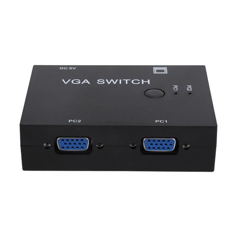 VGA Switcher 2 Input +1 Output MultiComputer Host Converter 2