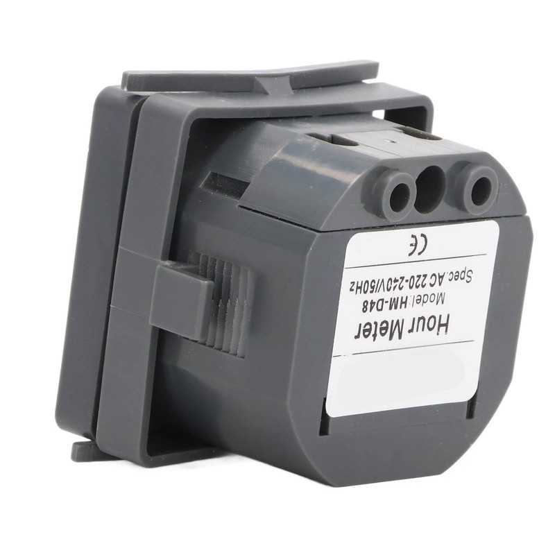 Hour Meter Digital Display Timer ABS Gauge 0‑999.99 Hours Timing