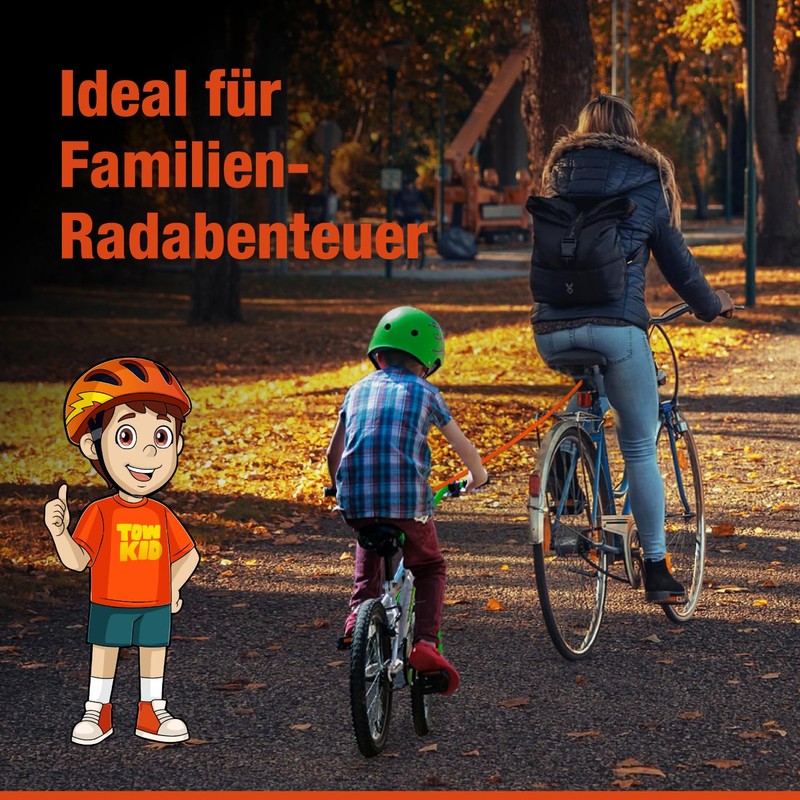 Meta Bike Bicycle Tow Rope for Children, 2.5 m Tow