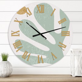 Designart 'Minimal Elementary Organic and Geometric Compostions XXXIII' Modern - 36 in. high, 36 In. Wide