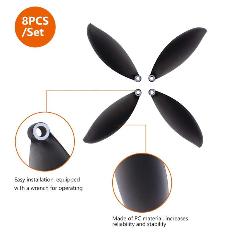Parrot Anafi Propeller Blades Parrot Anafi Replament Parts Gray Pc