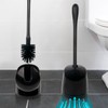 CELOX Toilet Bowl Brush and Holder for Bathroom Cleaning, 2