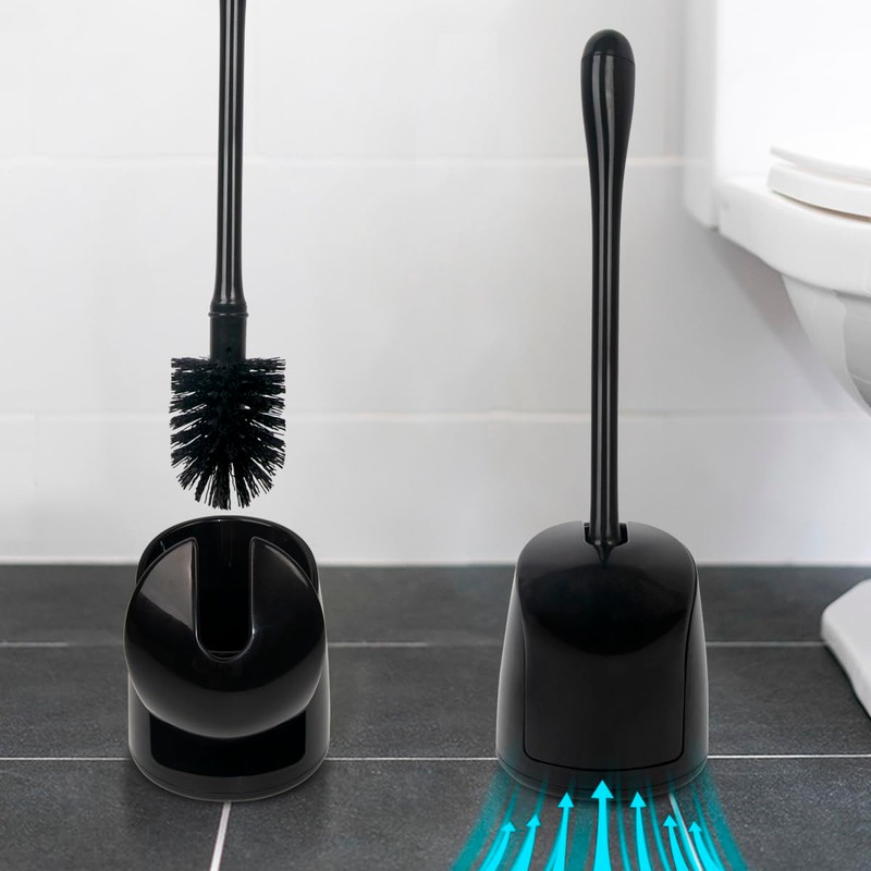 CELOX Toilet Bowl Brush and Holder for Bathroom Cleaning, 2