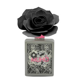MUHA' Air Freshener Art Pink with Embroidery 100 ml Wood and Tea