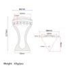 Alnicov Dobro Tailpiece Tailpiece Made of Zinc Alloy for 6
