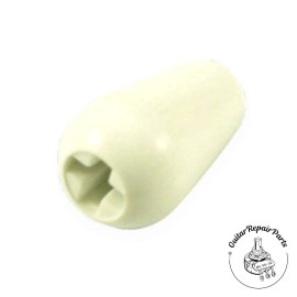 Unbranded Plastic Blade Pickup Selector Switch Tip, Strat Style -  Parchment