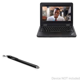BoxWave Stylus Pen Compatible with Lenovo ThinkPad Yoga 11e (5th Gen) (11.6 in) - EverTouch Capacitive Stylus, Fiber Tip Capacitive Stylus Pen - Jet Black