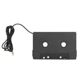 3.5mm Car Audio Cassette to Aux Adapter Cassette Player, Stereo Quad Out, for Phones Tablets Car Speaker, Mp3, Mp4, Computers