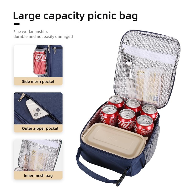 Lovoeo Lunch box Lunch bag for men women Insulated Lunchbox