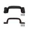 Fuxxer® Set of 2 Solid Rustic Door Handles Furniture Handles