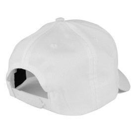 Armycrew US ARMY RETIRED Oval Leaf Military Embroidered Patch Adjustable Baseball Cap - White (27-079-PM108)