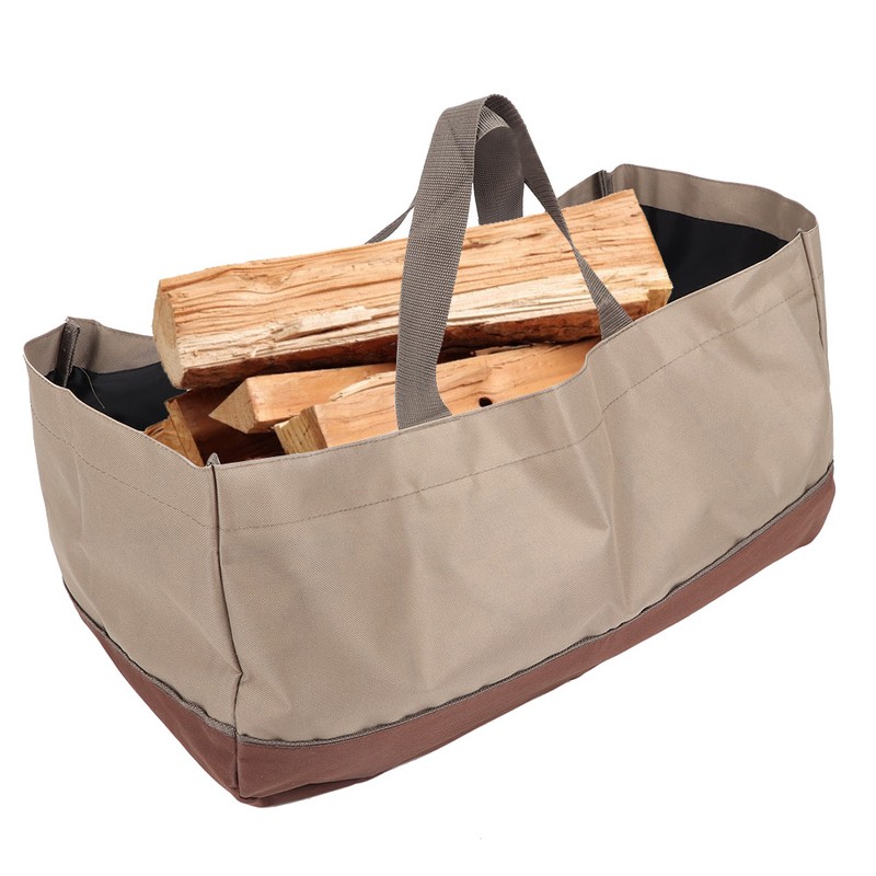 Portable Large Capacity Oxford Cloth Logs Carrier Bag Twigs Branch