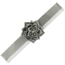 Archival Ribbon, Gray, Light Gray, Funeral Portrait Frame Ribbon, Recommended Recommended Size 4 or More