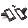 Antique Label Holder Pull Handle, OZXNO 10-Pack Vintage Black Zinc