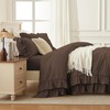 Andency Brown Queen Comforter Set (90x90Inch), 3 Pieces Lightweight Fluffy