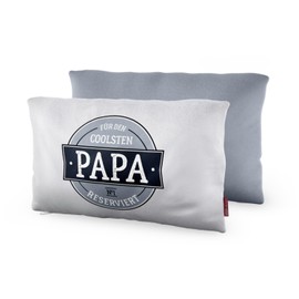 la Vida Cuddly cushion, for the coolest dad reserved, decorative cushion, travel pillow