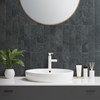 AULIGET 40-Piece Black Slate Peel and Stick Backsplash Wall Tiles,