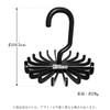 Tie Hanger, Tie Hanger, Space Saving, Organization, Rotate, 20 Pieces,