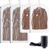 TAILI Hanging Vacuum Sealer Storage Space Saver Bags with Electric