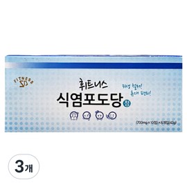 Urban Days Salt Dextrose 42g, 60 tablets, 3 units / 어반데이즈 식염포도당 42g, 60정, 3개